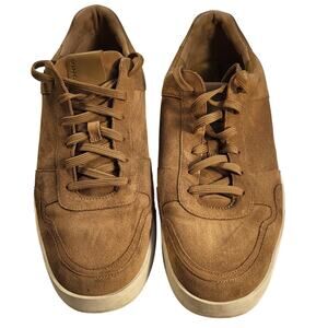 Vince Peyton lace-up sneaker in suede with a rubber sole men's size 12